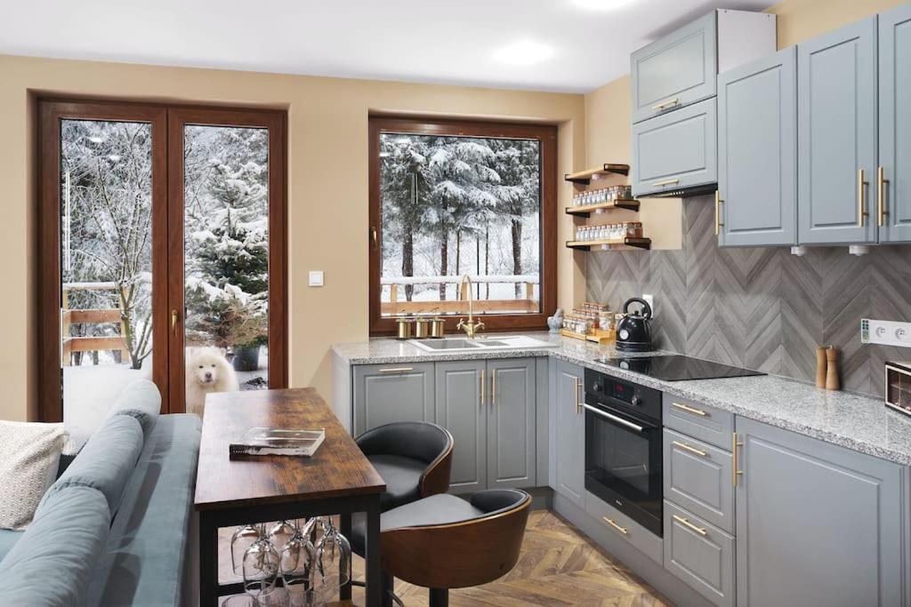 Apartament Widokowy Z Jacuzzi I Sauna Na Wylacznosc - Sikorowka - Dobre Miejsce Wisła Exterior foto